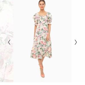 Venissa Floral de Christine midi dress by Faithful